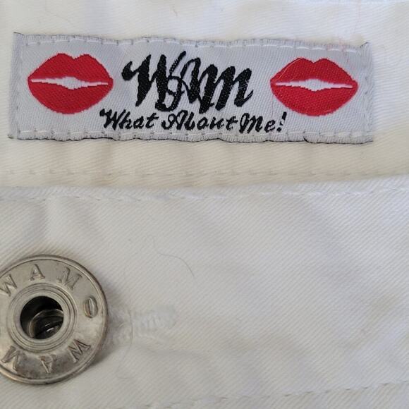 339 What About Me Capri Jeans Sz 9/10 Distresses - Picture 9 of 10